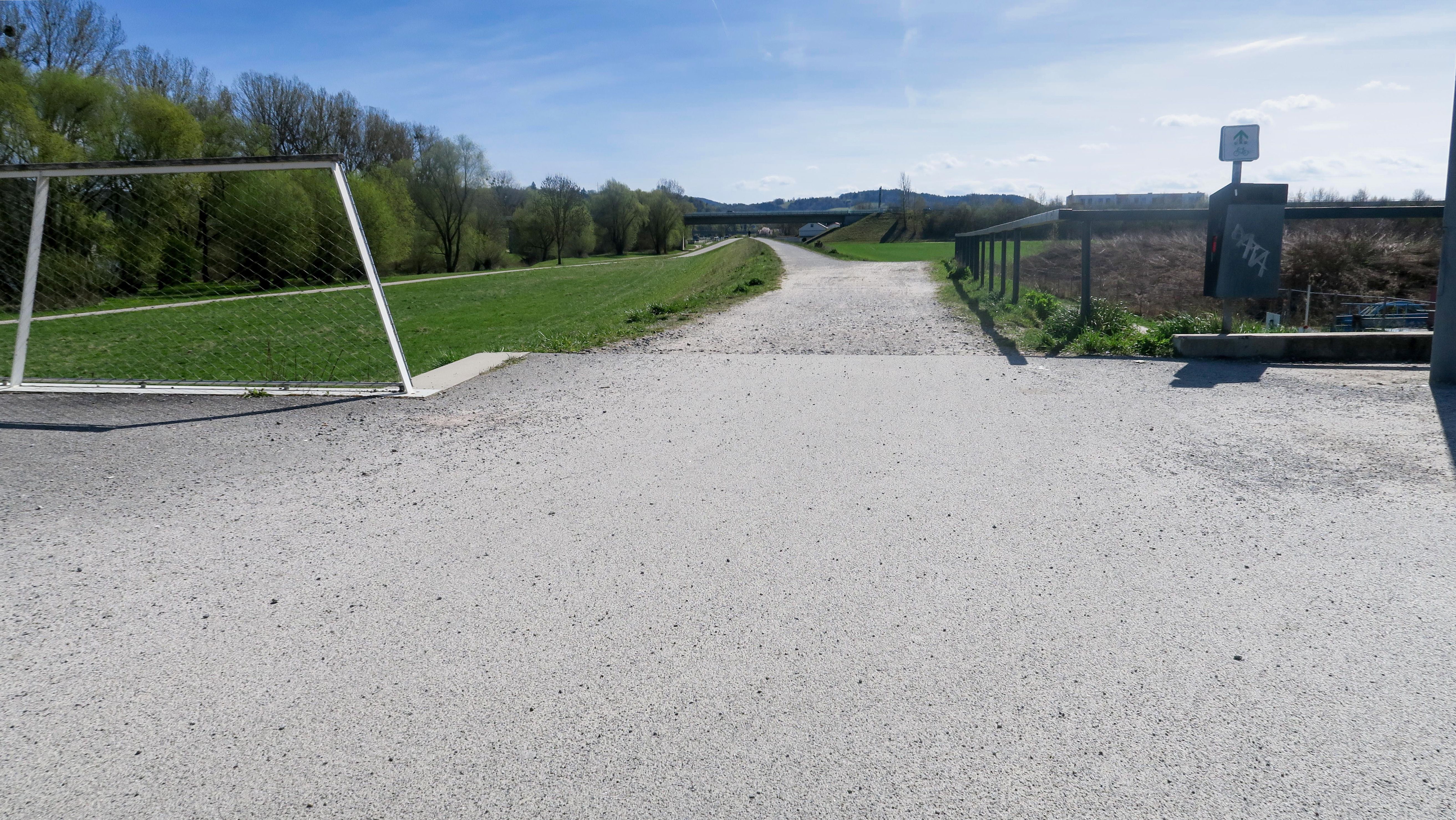 Blick auf das ehemalige Landesgartenschaugelände