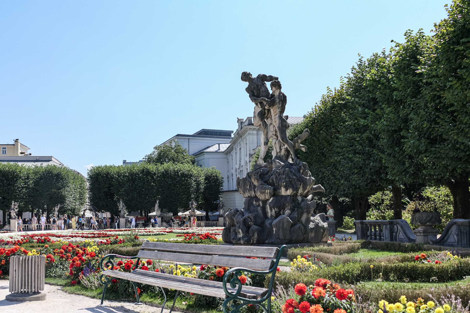 Skulpturen im Park