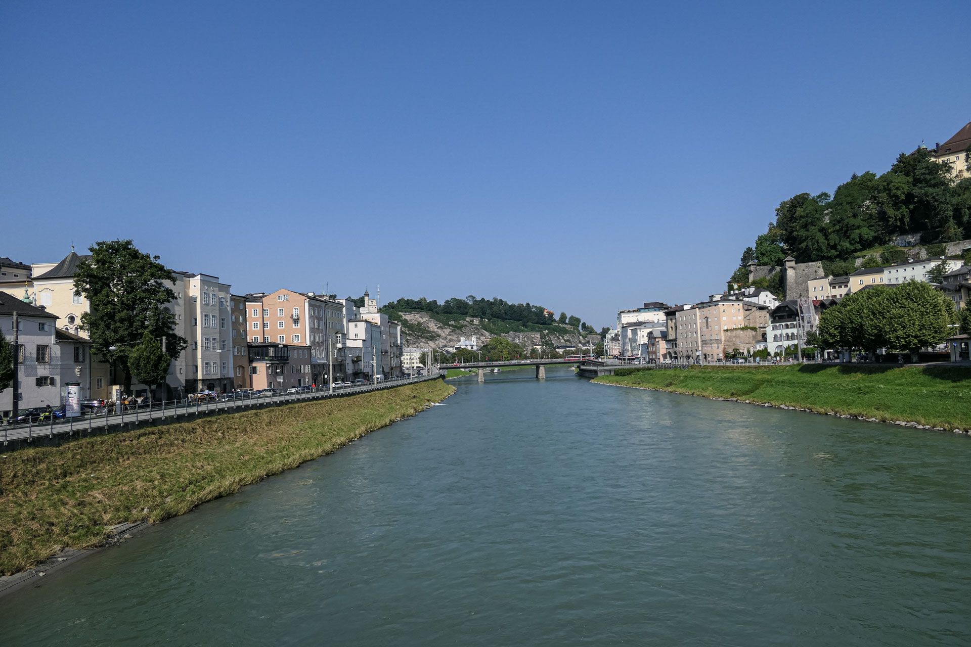 Blick auf die Salzach